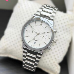 Ferragamo Men’s Chronograph Watch – Date Working Edition