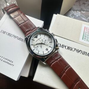 Emporio Armani Men’s Chronograph Watch – All Chrono Working