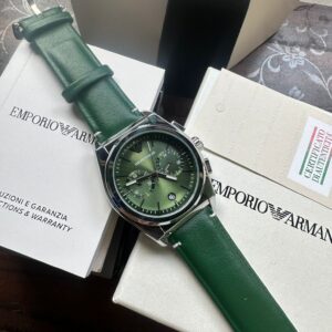 Emporio Armani Men’s Chronograph Watch – All Chrono Working