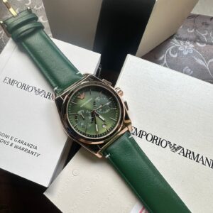 Emporio Armani Men’s Chronograph Watch – All Chrono Working