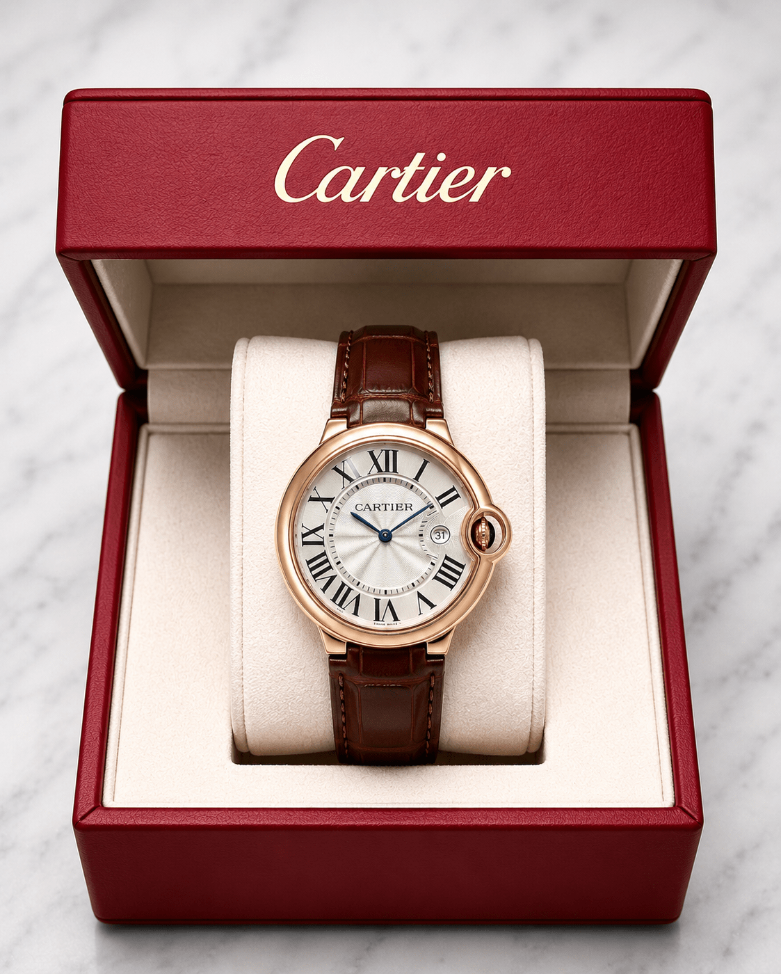Cartier Ballon Bleu Luxury Watch - Image 4