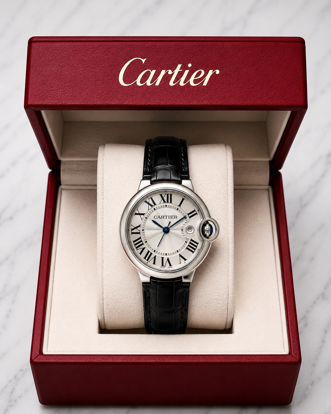 Cartier Ballon Bleu Luxury Watch - Image 2