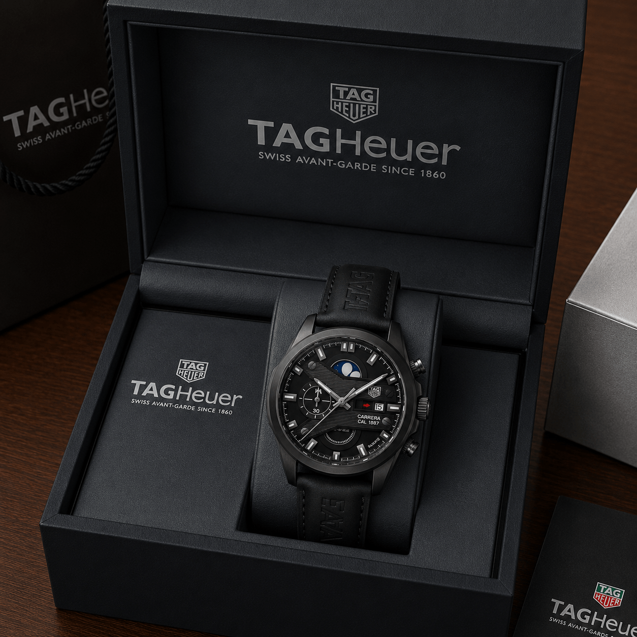 TAG Heuer CR7 Edition Chronograph Watch for Men – Luxury Sports Collection - Image 6