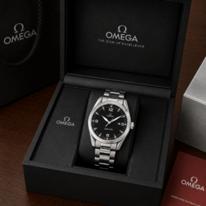 Omega Railmaster Premium Stainless Steel Watch for Men – Classic Luxury Edition