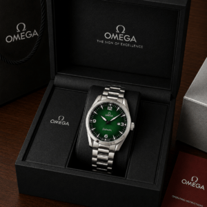 Omega Railmaster Premium Stainless Steel Watch for Men – Classic Luxury Edition