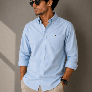 Tommy Hilfiger Linen Drop Shoulder Shirts