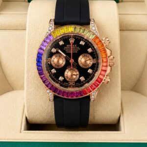 Rolex Daytona Diamond Edition Chronograph Watch for Men