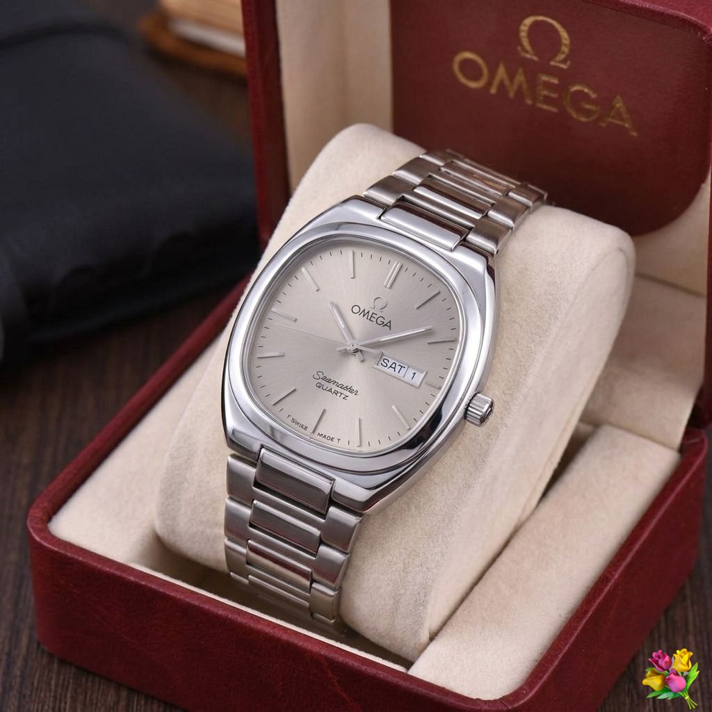 Omega Seamaster Quartz Vintage Edition Luxury Watch for Men – Classic Heritage Collection - Image 2