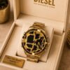 Diesel Dual Time Crazy Edition Watch for Men – Bold Oversized Luxury Collection - B