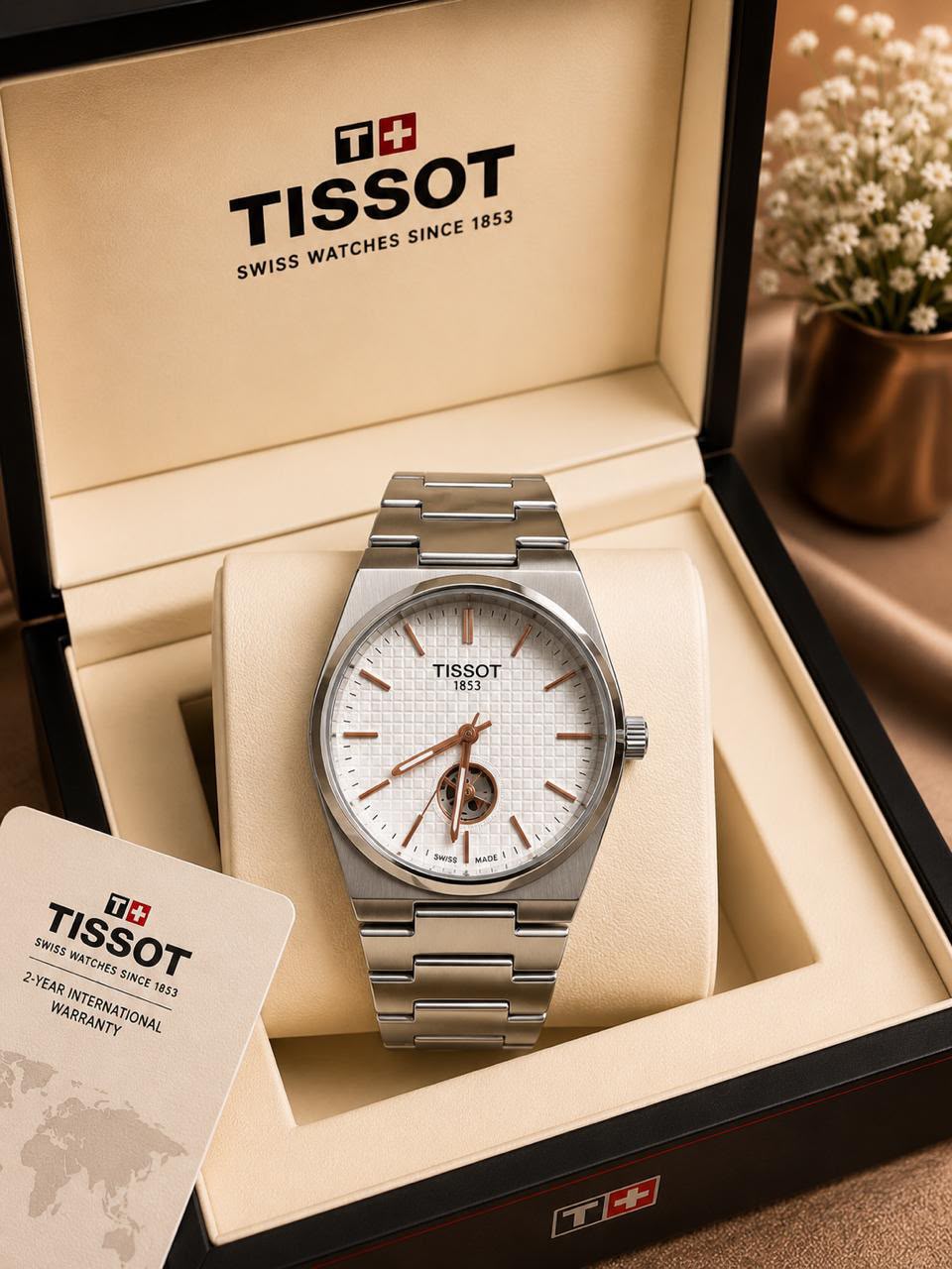 Tissot PRX Premium Men's Watch – Luxury Stainless Steel Collection - Image 3