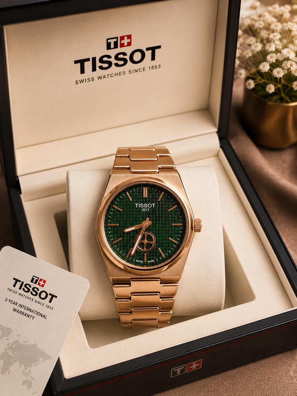 Tissot PRX Premium Men's Watch – Luxury Stainless Steel Collection - Image 7