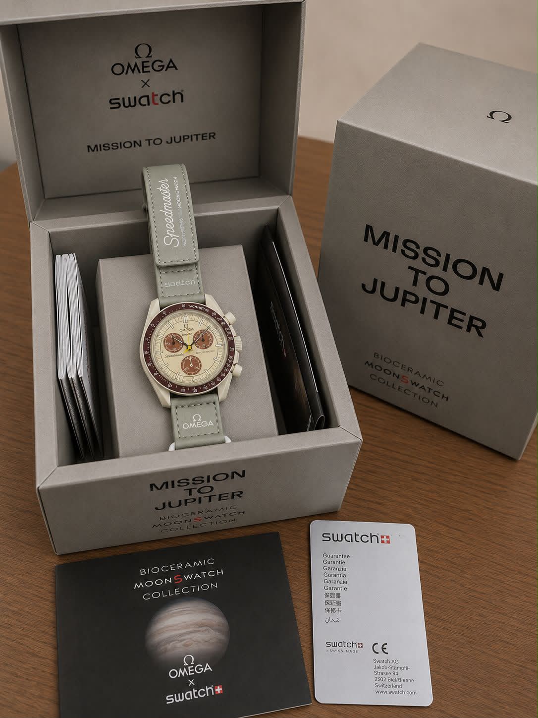 Omega x Swatch New Edition Premium Chronograph Watch for Men – All Working Collection - Image 3
