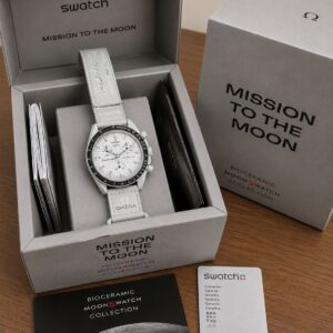Omega x Swatch New Edition Premium Chronograph Watch for Men – All Working Collection