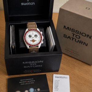 Omega x Swatch New Edition Premium Chronograph Watch for Men – All Working Collection