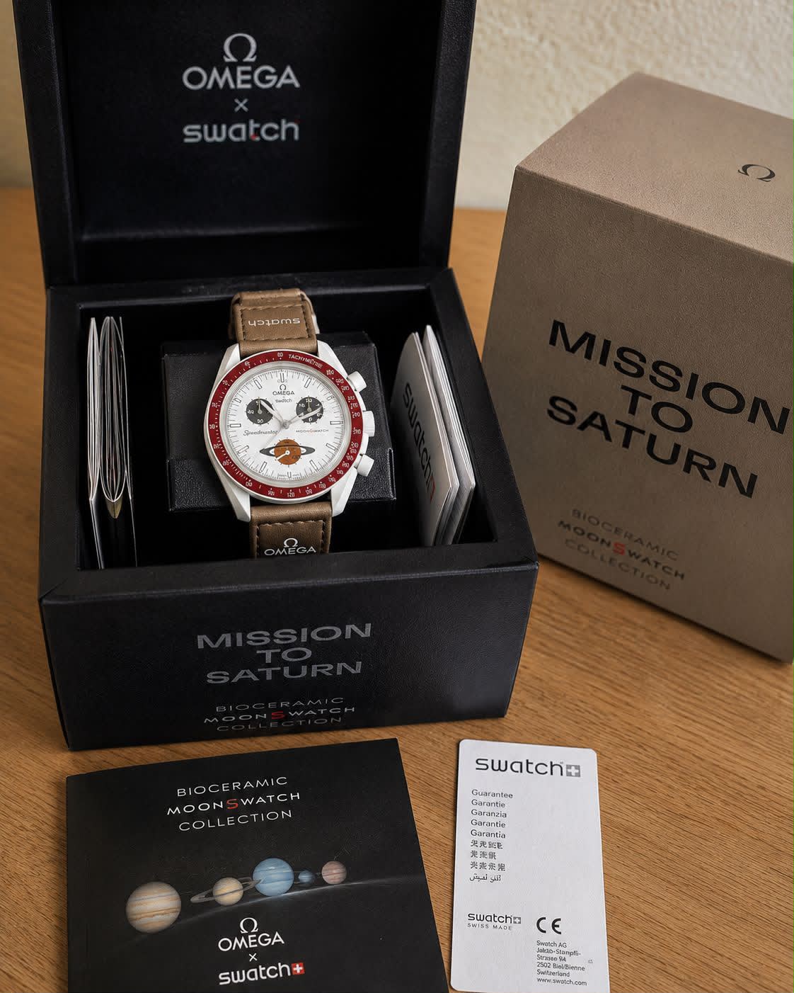 Omega x Swatch New Edition Premium Chronograph Watch for Men – All Working Collection - Image 4