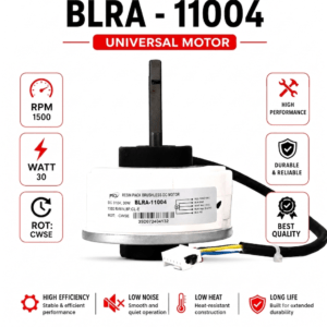 BLRA-11004 Universal Motor – 30W, 1500 RPM, Clockwise Rotation (CWSE)