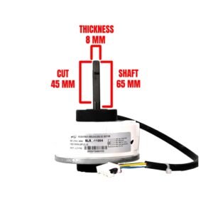 BLRA-11004 Universal Motor – 30W, 1500 RPM, Clockwise Rotation (CWSE)