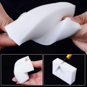 Magic Cleaning Eraser Sponge – 4 Pcs | Multi-Purpose Dirt, Stain & Mark Remover