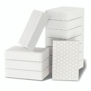 Magic Cleaning Eraser Sponge – 4 Pcs | Multi-Purpose Dirt, Stain & Mark Remover