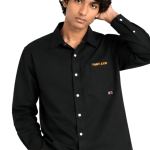 TH Black Full-Sleeve Shirt
