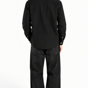 TH Black Full-Sleeve Shirt