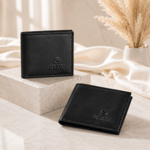 BMW Premium Men’s Leather Wallet Combo – 2 Pcs | Buy 1 Get 1 Free | 5 Card Slots & Zipper Coin Pocket