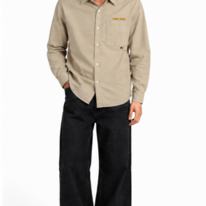 TH Beige Full-Sleeve Shirt