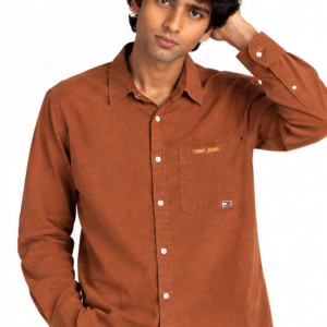TH Brown Full-Sleeve Shirt