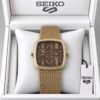 Seiko Dual Dial Square Quartz Watch - K