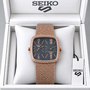 Seiko Dual Dial Square Quartz Watch