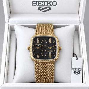 Seiko Dual Dial Square Quartz Watch