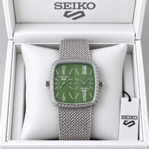 Seiko Dual Dial Square Quartz Watch