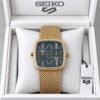 Seiko Dual Dial Square Quartz Watch - E