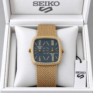 Seiko Dual Dial Square Quartz Watch