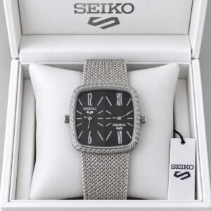 Seiko Dual Dial Square Quartz Watch