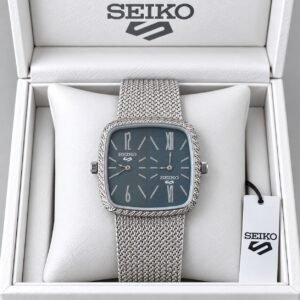 Seiko Dual Dial Square Quartz Watch