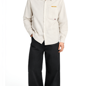 TH White Full-Sleeve Shirt
