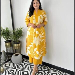 Beautiful Printed Plazo set Kurta
